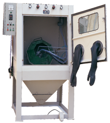 JCK-1010D正面滚筒式喷砂机