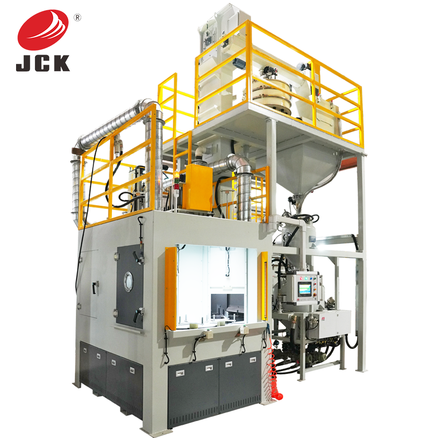 吉川转台式自动喷砂机